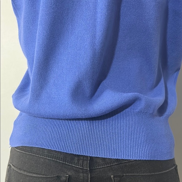 Staccato Blue Dolman Sleeve Knit Top T Shirt Women’s Size Medium - Picture 6 of 10